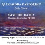 Alexandra Pastorino Solo Show at Sovak Gallery