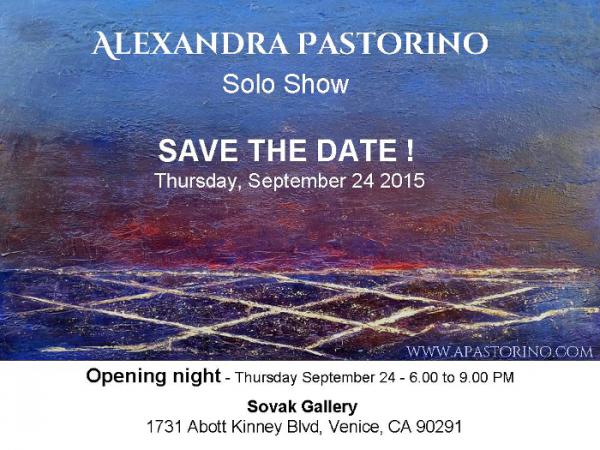 Alexandra Pastorino Solo Show at Sovak Gallery